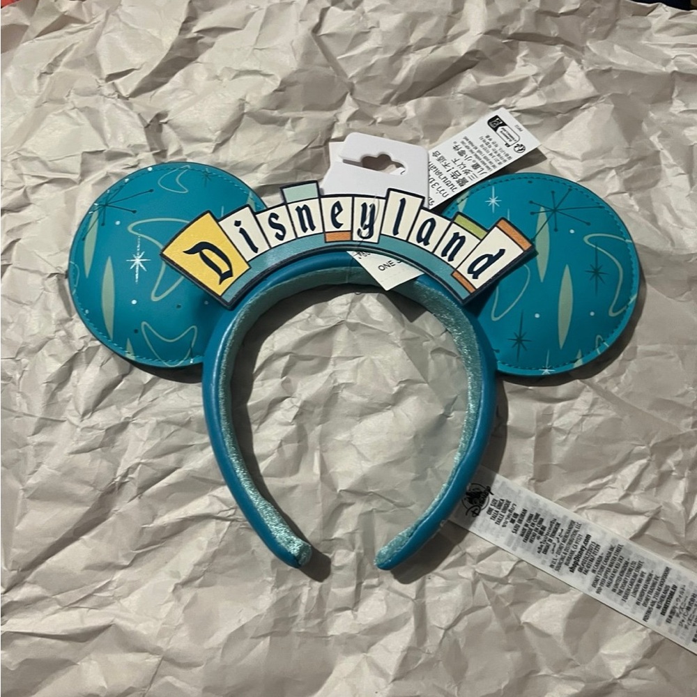 Disney Blue Mickey Mouse Ear Headband